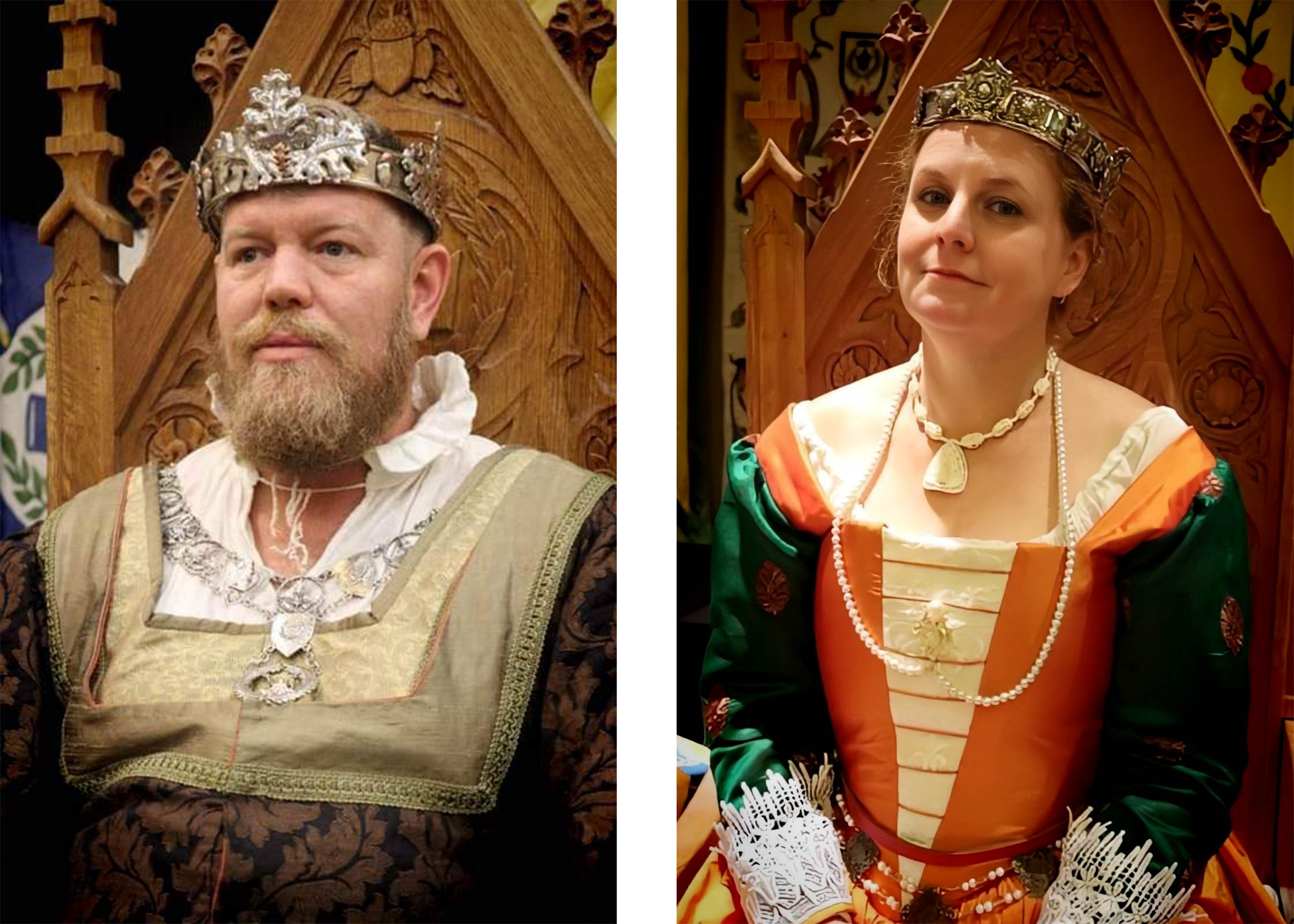 Kenric and Dagmar, King and Queen of the West