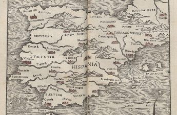 old map of Iberia